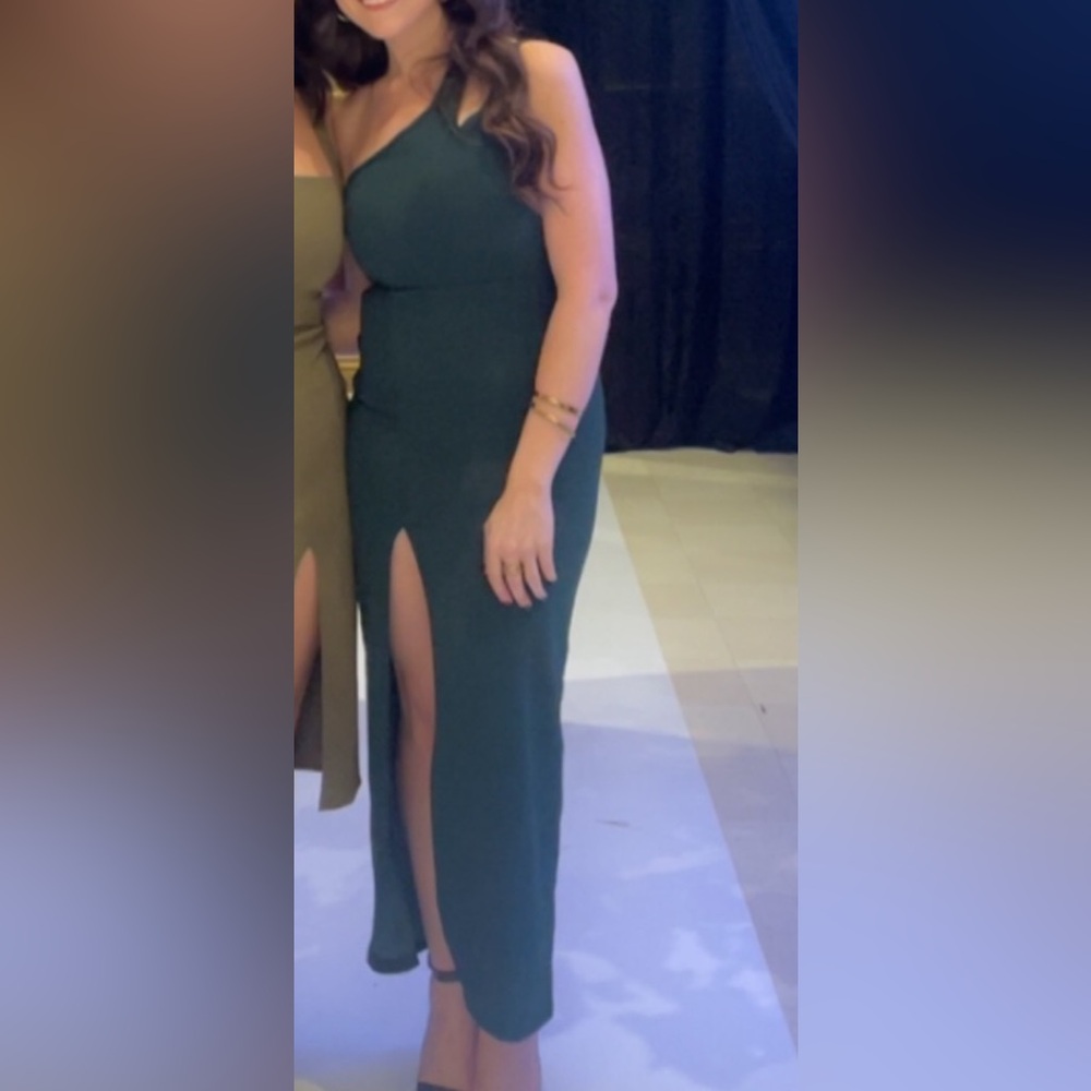 Green dress